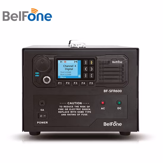 Nova chegada Dmr repetidor de frequência única rádio móvel Bf
