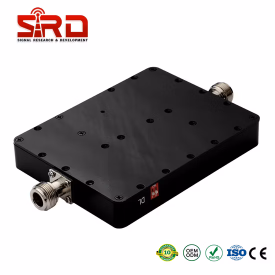 Impulsionador poderoso do sinal do telefone móvel da radiofrequência B5 850MHz único impulsionador do sinal da faixa