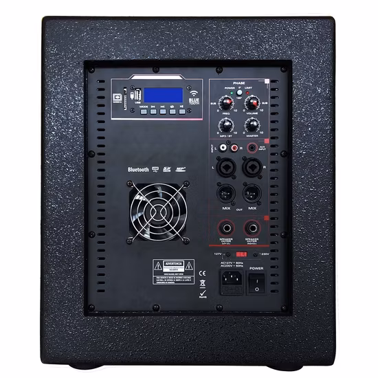 Áudio 600w 12 